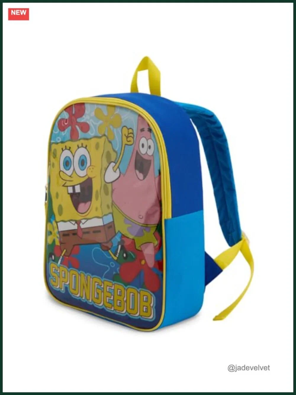 Toddler Backpack with Padded Straps & Zip Compartment for School